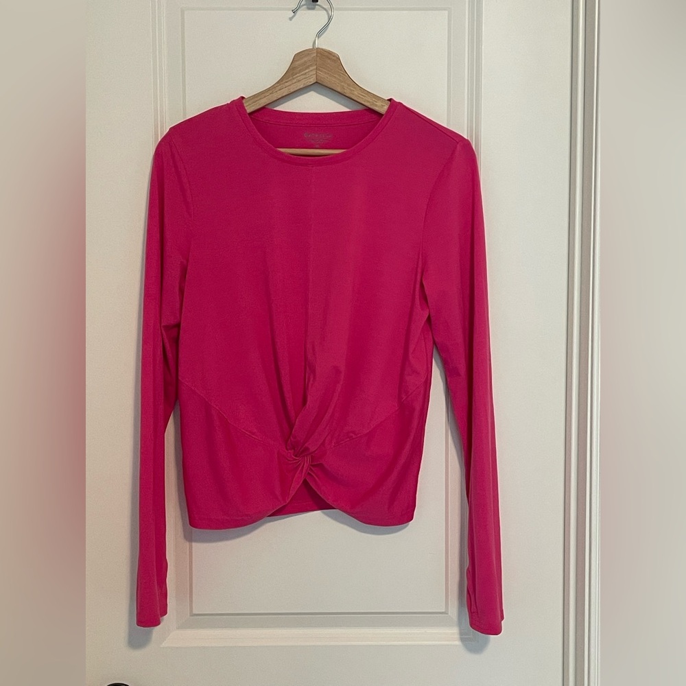 Athleta Women’s Pink Long Sleeve Top